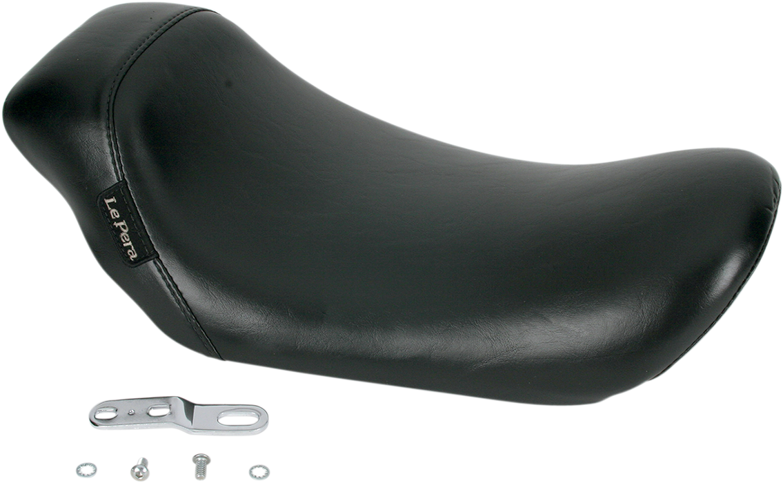 LE PERA Bare Bones Solo Seat - Smooth - Black - FXD LF-001