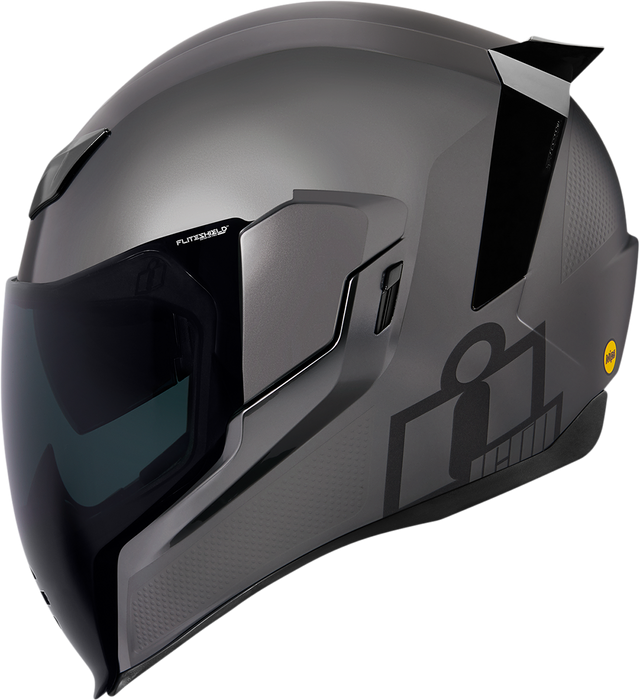 ICON Airflite™ Motorcycle Helmet - Jewel - MIPS® - Silver - XL 0101-13893