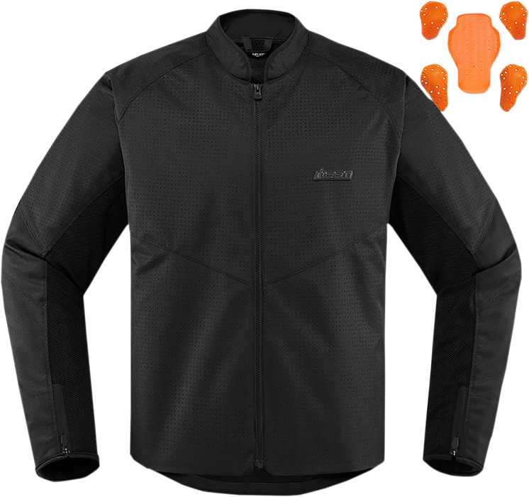 ICON Hooligan Perf Jacket - Stealth - Small 2820-5275