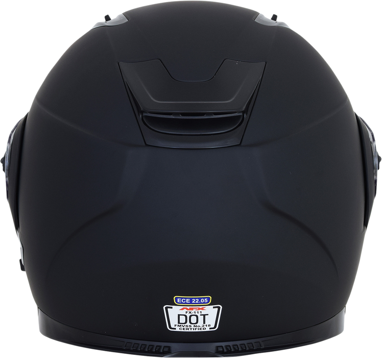 AFX FX-111 Helmet - Matte Black - XL 0100-1782