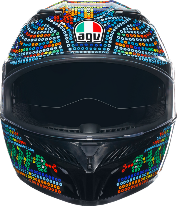 AGV K3 Motorcycle Helmet - Rossi Winter Test 2018 - Small 2118381004001S