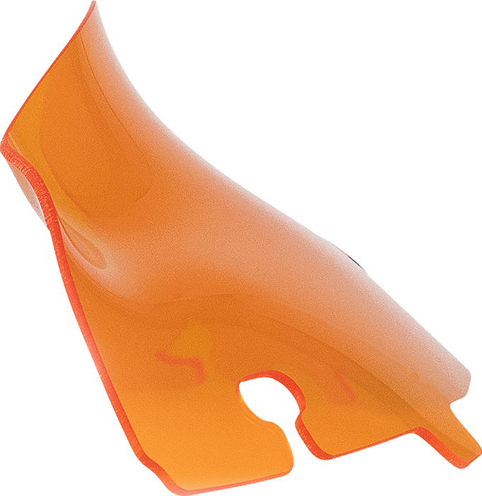 KLOCK WERKS Kolor Flare™ Sport Windshield - 4" - Orange - FLH KWW-01-0675