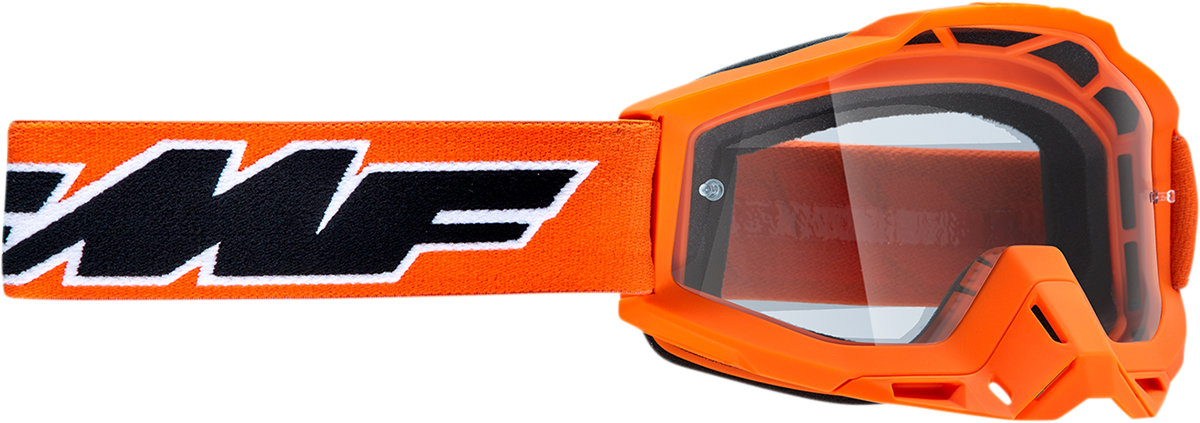 FMF PowerBomb OTG Goggles - Rocket - Orange - Clear F-50041-00003 2601-2991