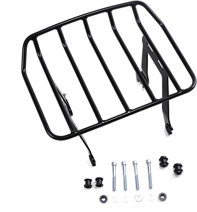 COBRA Detachable Solo Rack - FLHC - Black 602-2614B