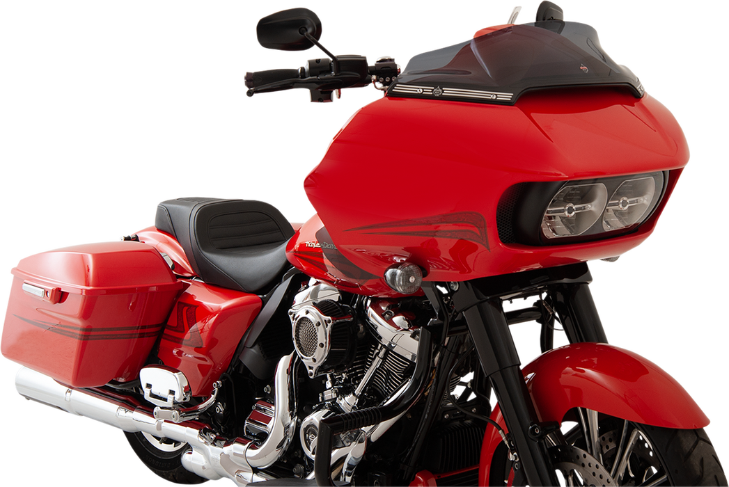 KLOCK WERKS Flare™ Windshield - 6" - Dark Smoke - FLTR KWW-01-0402