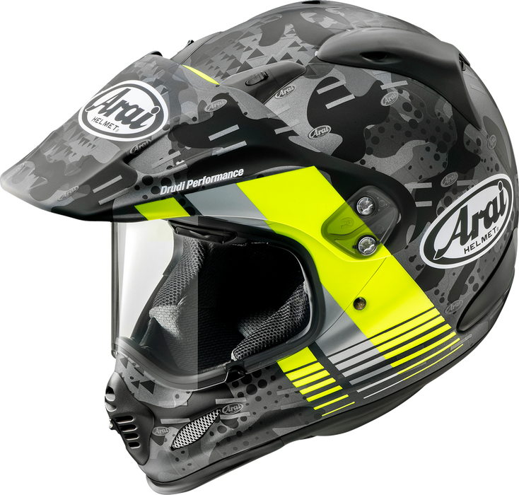 ARAI XD-4 Motorcycle Helmet - Cover - Fluorescent Yellow Frost - Small 0140-0180