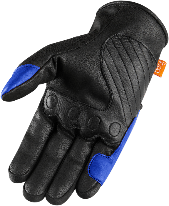 ICON Contra2™ Motorcycle Gloves - Blue - Small 3301-3701