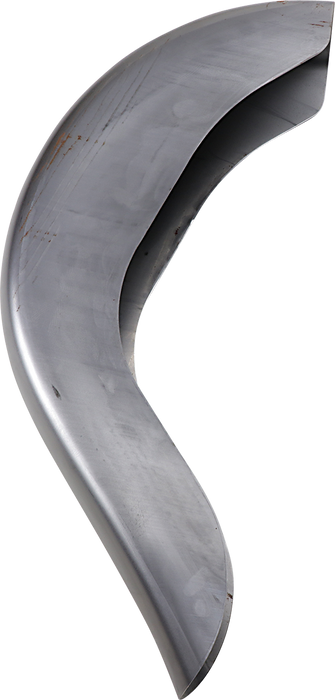 KLOCK WERKS Benchmark 4" Stretched Rear Fender - Smooth - Steel - For Custom Application KWF-02-0401