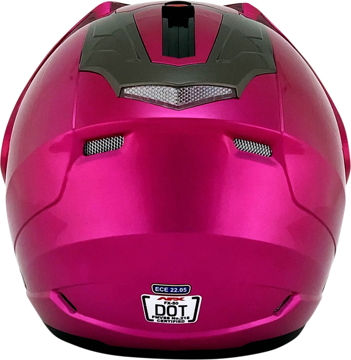 AFX FX-50 Motorcycle Helmet - Fuchsia - Small 0104-1566