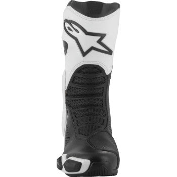 ALPINESTARS SMX-6 V3 Vented Boots - Black/White - US 6.5/EU 40  2223225-21-40