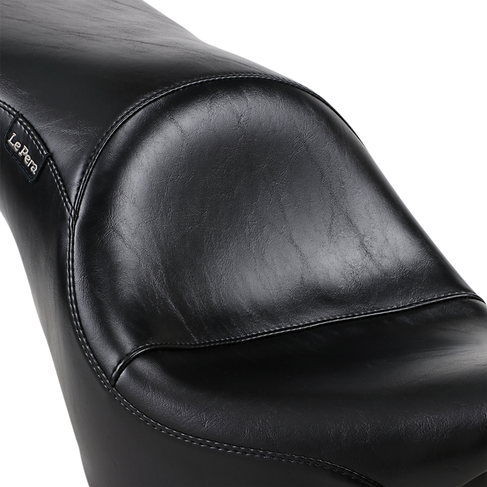 LE PERA Maverick Seat - Without Backrest - Smooth - Black - FL '18-'22 LY-910S