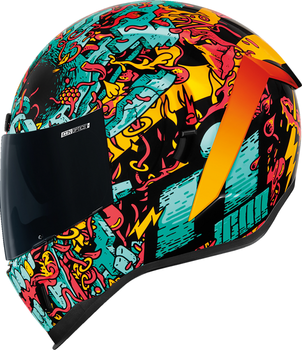 ICON Airform™ Motorcycle Helmet - Munchies - MIPS® - Blue - 2XL 10117045