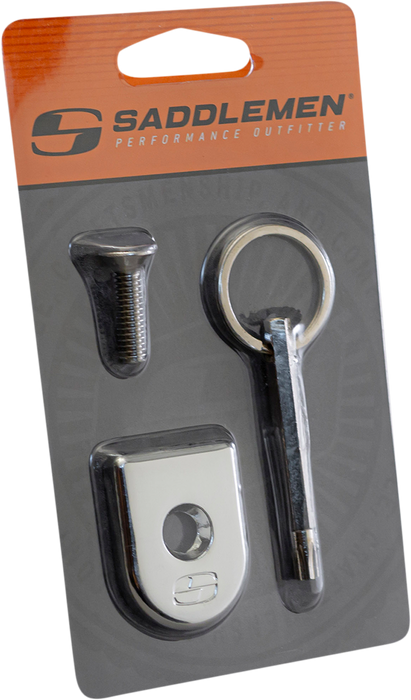 SADDLEMEN Security Seat Screw - Chrome 8910C