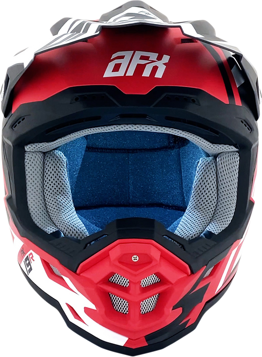 AFX FX-19R Motorcycle Helmet - Racing - Matte Red - Medium 0110-7064