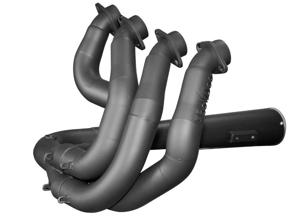 Suzuki GSXR 1000 2001-2006 Black Sidewinder Exhaust by Voodoo