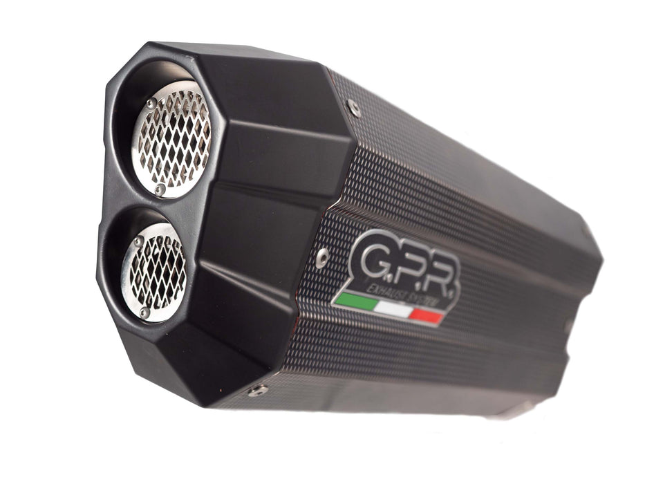 GPR Exhaust for Bmw R1200GS - Adventure 2013-2013, Sonic Poppy, Full System Exhaust, Including Removable DB Killer