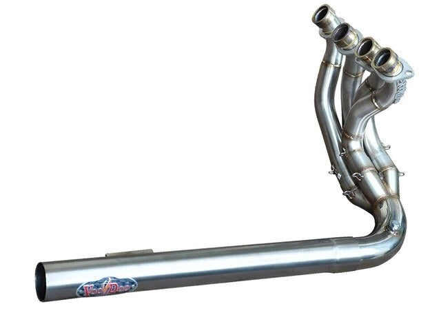 Kawasaki ZX10R 2004-2010 Competition Sidewinder 4:1 Exhaust in Natural by Voodoo