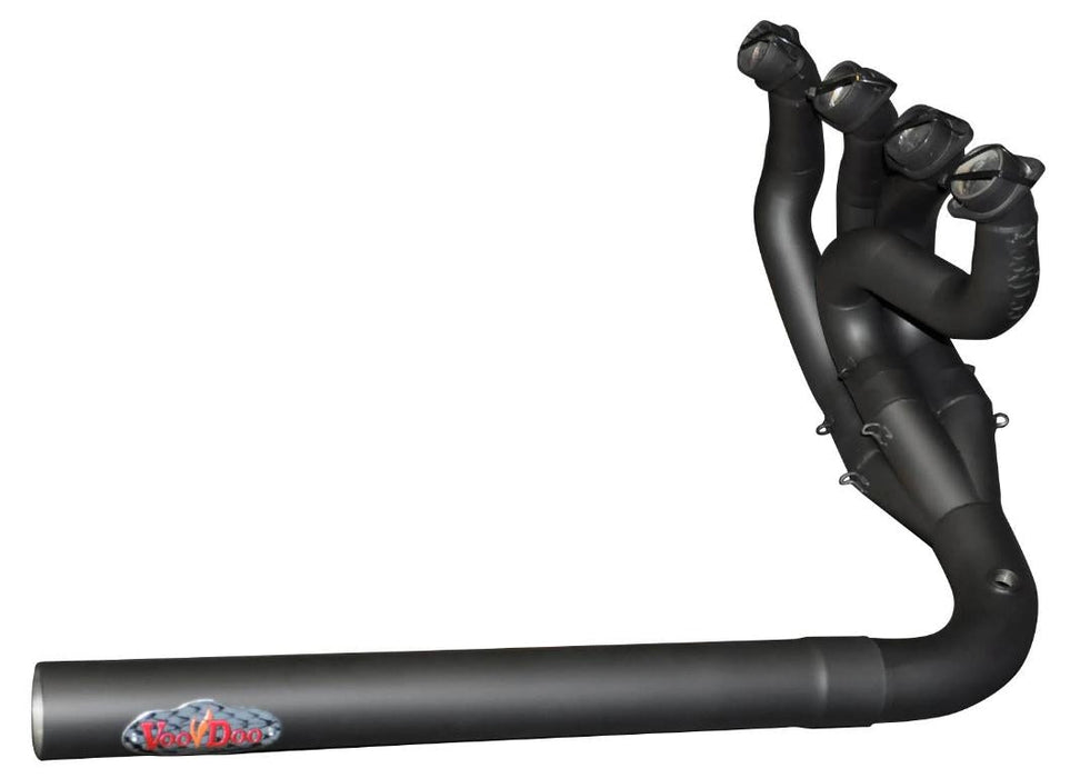 Kawasaki ZX-14R 2006-2024 Competition Sidewinder Exhaust in Black by Voodoo