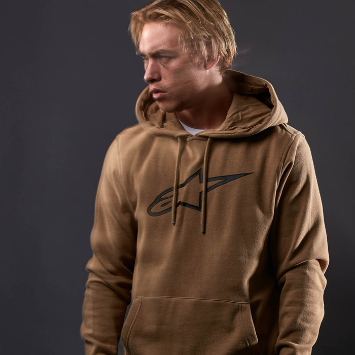 ALPINESTARS Ageless Pullover Hoodie - Sand/Black - 2XL 12125132023102X