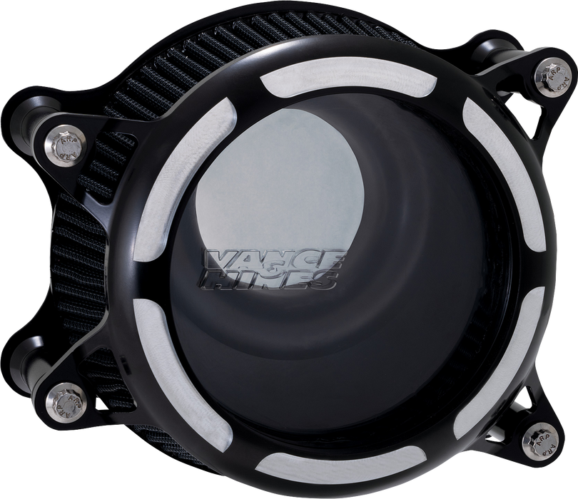 VANCE & HINES VO2 Insight Air Cleaner - Black Contrast 41095