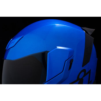 OPEN BOX NEW ICON Airflite™ Motorcycle Helmet - Jewel - MIPS® - Blue - Small 0101-14191