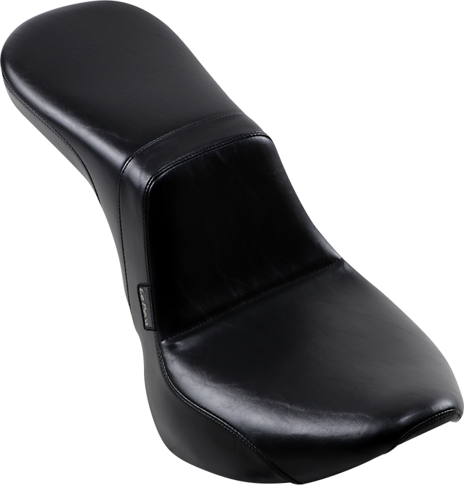 LE PERA Daytona 2-Up Seat - Without Backrest - Smooth - Black - FXBB LY-543S