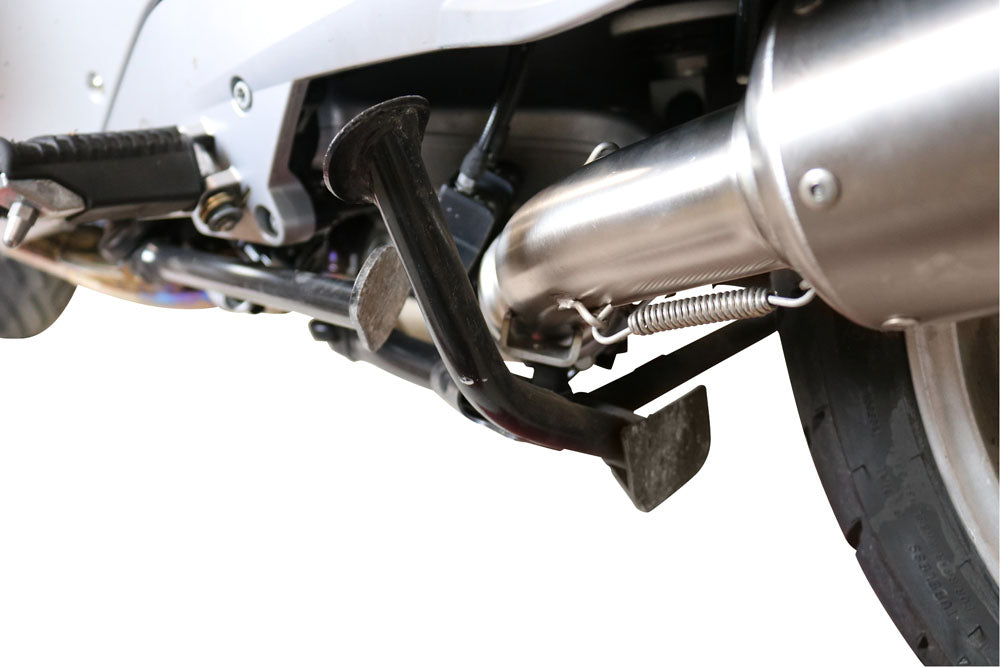 GPR Exhaust for Bmw R1200R 2011-2014, Gpe Ann. titanium, Slip-on Exhaust Including Removable DB Killer and Link Pipe