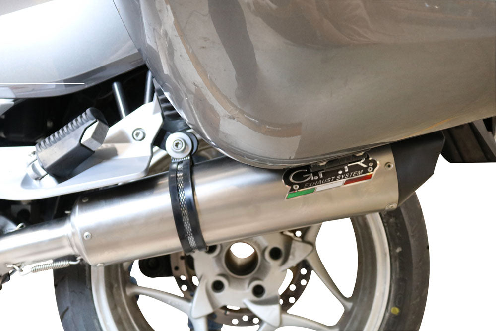 GPR Exhaust for Bmw R1200R 2006-2010, Gpe Ann. titanium, Slip-on Exhaust Including Removable DB Killer and Link Pipe