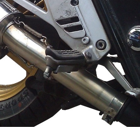 GPR Exhaust System Honda CB500 CB500S 1993-2005, Satinox , Slip-on Exhaust Including Removable DB Killer and Link Pipe