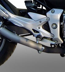 GPR Exhaust System Honda CBF500 2004-2007, Satinox , Slip-on Exhaust Including Removable DB Killer and Link Pipe