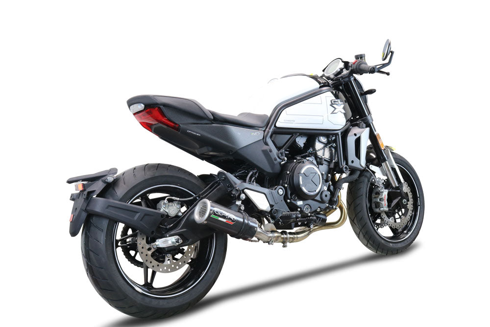 GPR Exhaust System Cf Moto 700 CL-X Sport 2022-2024, M3 Poppy , Mid-Full System Exhaust Including Removable DB Killer