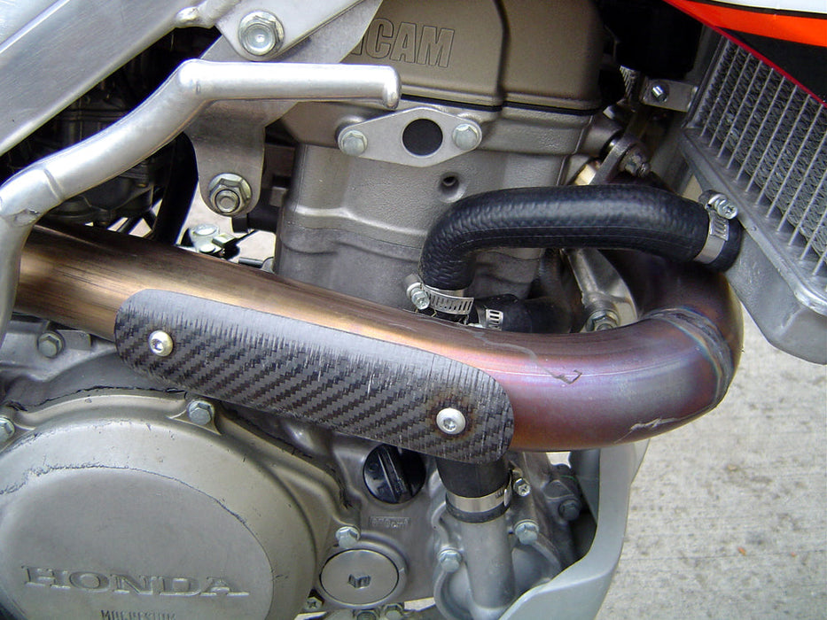 GPR Exhaust System Honda CRF450R CRF450E 2005-2005, Furore Nero, Full System Exhaust, Including Removable DB Killer