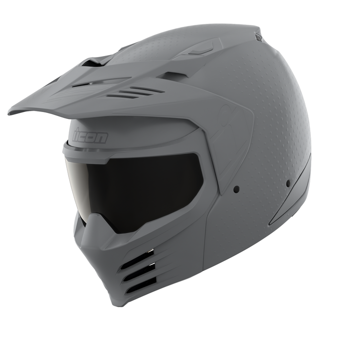 ICON Elsinore™ Motorcycle Helmet - Monotype - Gray - 3XL 0104-3330