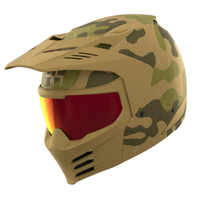 ICON Elsinore™ Motorcycle Helmet - Magnacross - Tan - XL 0104-3297