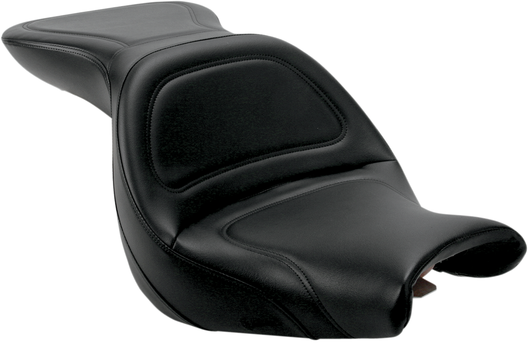 SADDLEMEN Seat - Explorer - without Backrest - Stitched - Black - V750 Aero H04-13-029