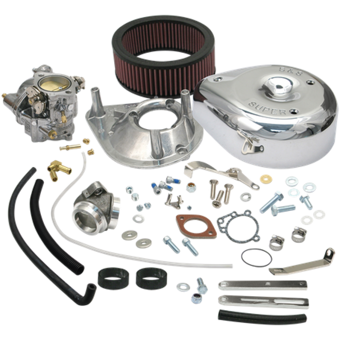 S&S Cycle 79-84 BT Models Super E Carburetor Kit -Standard Tanks