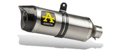 Arrow Honda Cb 125r Homologated Aluminium Thunder Silencer With Carbon End Cap For Arrow Collector  51516ak