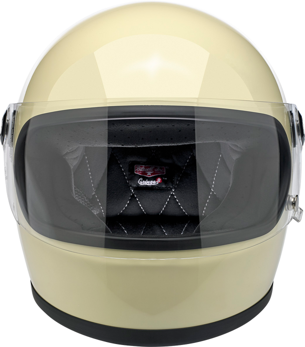 BILTWELL Gringo S Motorcycle Helmet - Gloss Vintage White - XS 1003-102-101