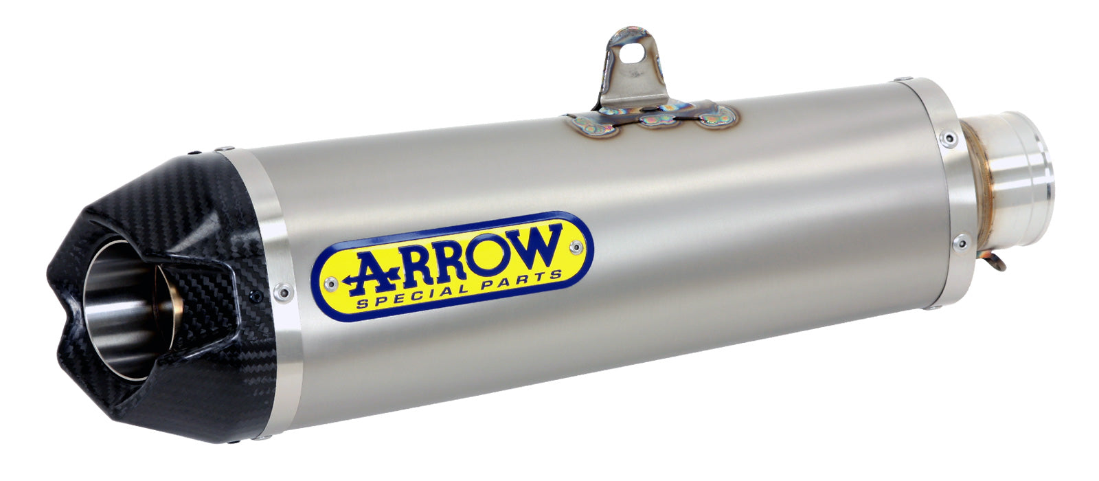 Arrow Honda Cbr 1000rr-R '20 Homologated Titanium Works Exhaust With Welded Link Pipe And Carby Endcap  71921pk