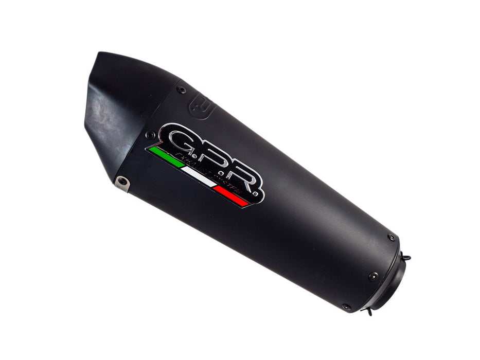 GPR Exhaust for Bmw S1000RR 2015-2016, Gpe Ann. Black titanium, Slip-on Exhaust Including Removable DB Killer and Link Pipe