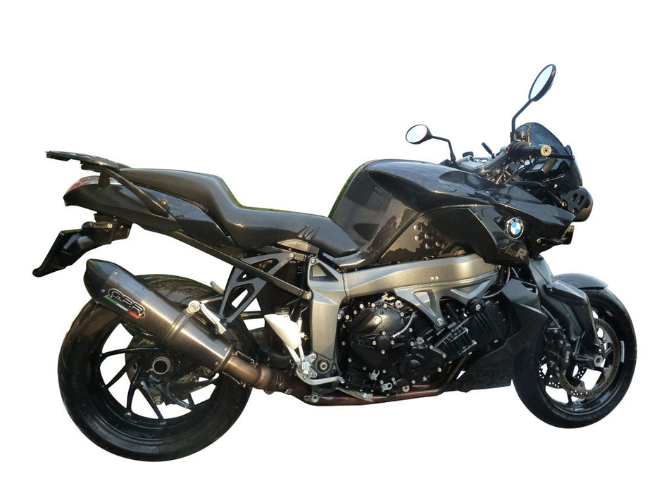 GPR Exhaust for Bmw K1300S K1300R 2009-2014, Gpe Ann. Poppy, Slip-on Exhaust Including Removable DB Killer and Link Pipe