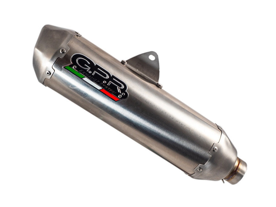 GPR Exhaust System Gas Gas Mc F 250 2021-2023, Pentacross Inox, Full System Exhaust, Including Removable DB Killer/spark arrestor