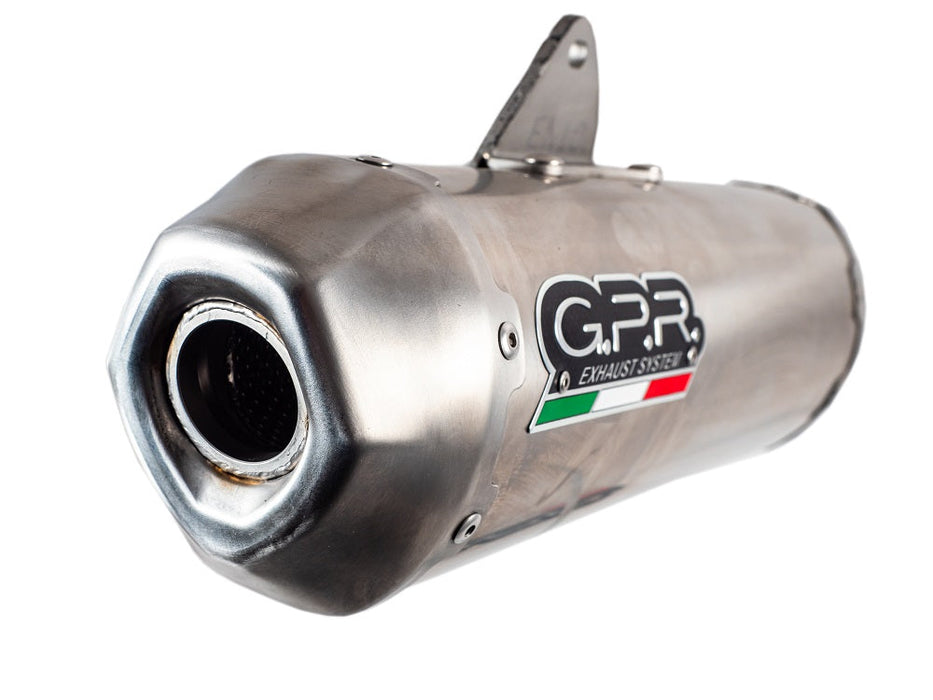 GPR Exhaust System Gas Gas Mc F 250 2021-2023, Pentacross Inox, Full System Exhaust, Including Removable DB Killer/spark arrestor