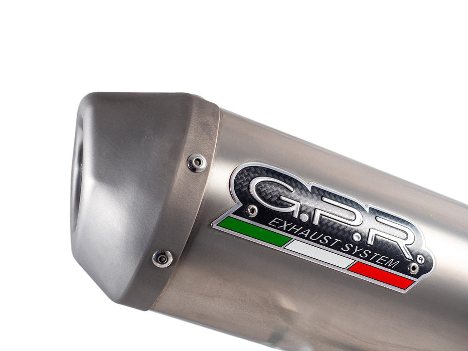 GPR Exhaust System Gas Gas Mc F 350 2021-2023, Pentacross FULL Titanium, Full System Exhaust, Including Removable DB Killer/spark arrestor