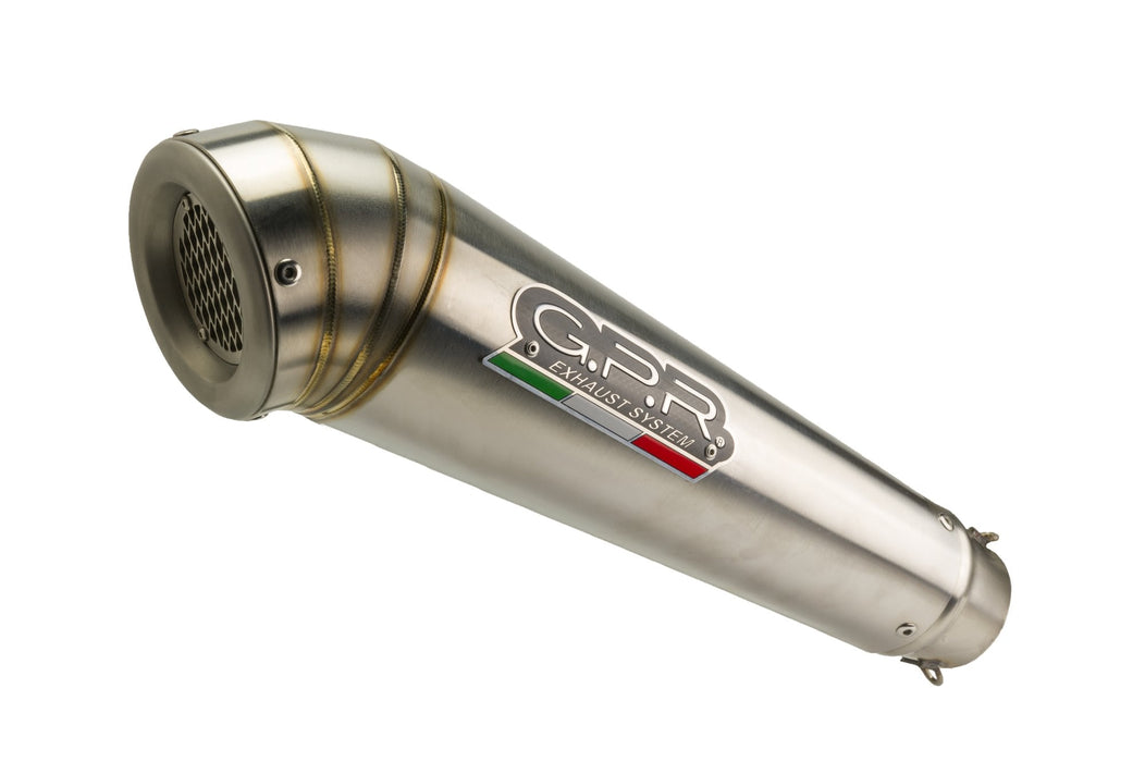 GPR Exhaust System Honda CBR500R 2012-2016, Powercone Evo, Slip-on Exhaust Including Removable DB Killer and Link Pipe