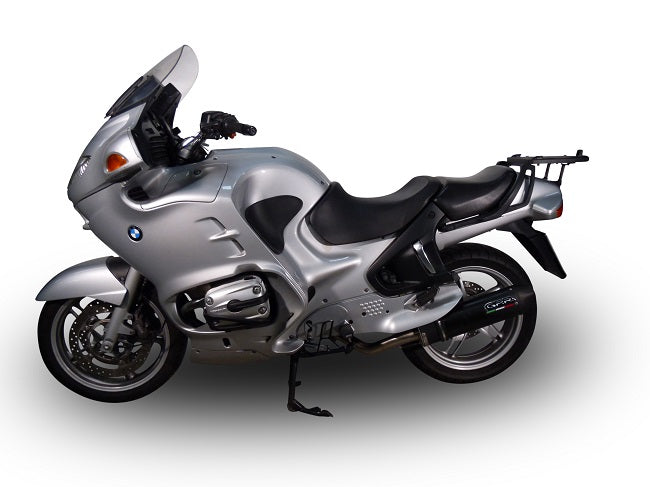 GPR Exhaust for Bmw R1150RT 2000-2006, Furore Nero, Slip-on Exhaust Including Removable DB Killer and Link Pipe