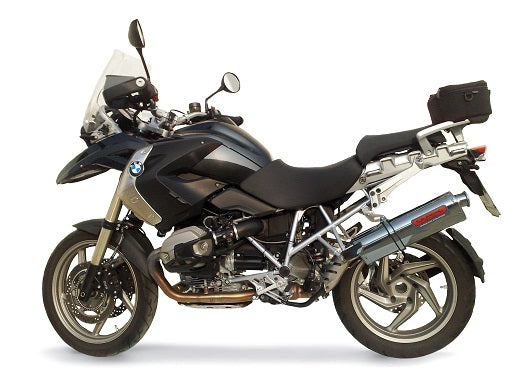 GPR Exhaust for Bmw R1200GS - Adventure 2010-2012, Trioval, Slip-on Exhaust Including Removable DB Killer and Link Pipe