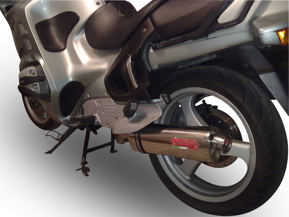 GPR Exhaust for Bmw R1100R 1994-2002, Trioval, Slip-on Exhaust Including Removable DB Killer and Link Pipe