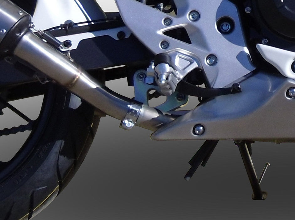 GPR Exhaust System Honda CB500F 2013-2015, M3 Inox , Slip-on Exhaust Including Removable DB Killer and Link Pipe