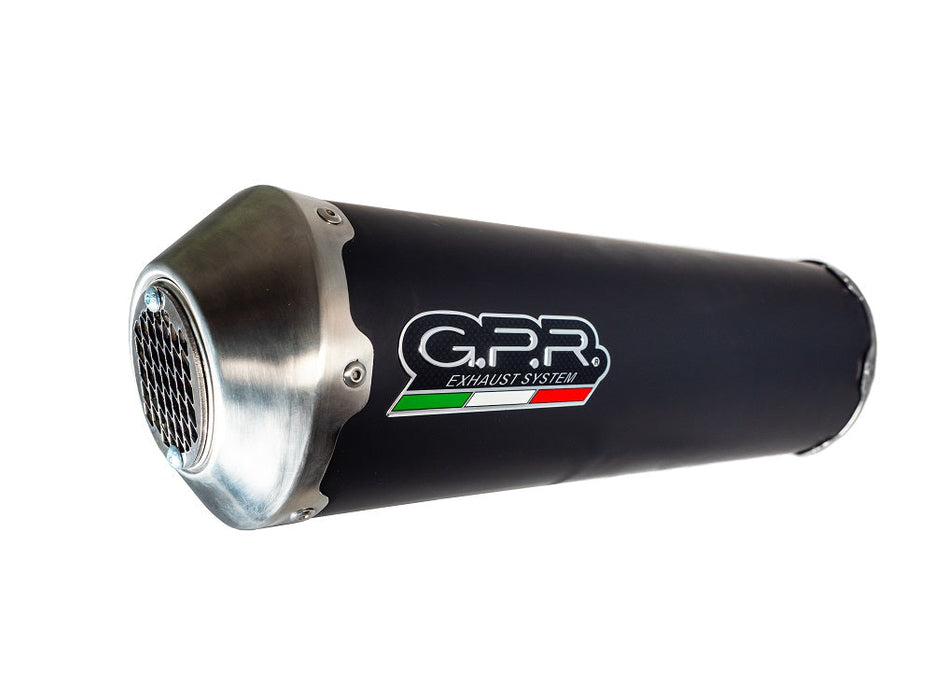 GPR Exhaust for Aprilia Leonardo 250 - ST 1999-2004, Evo4 Road, Full System Exhaust, Including Removable DB Killer